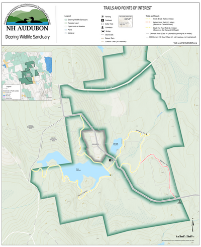 NH Audubon Deering Wildlife Sanctuary Preview 1