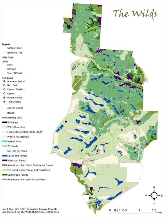 The Wilds Map by The Columbus Zoo & Wilds | Avenza Maps