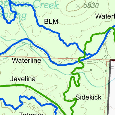 The Hehlen Company LLC Spence Basin digital map