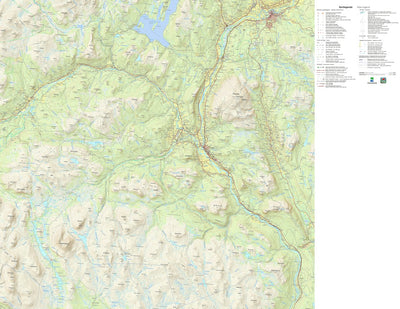The Norwegian Mapping Authority Municipality of Alvdal digital map