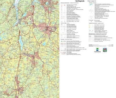 The Norwegian Mapping Authority Municipality of Ås digital map