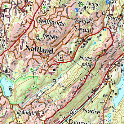 The Norwegian Mapping Authority Municipality of Bergen digital map