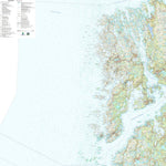 The Norwegian Mapping Authority Municipality of Bømlo digital map