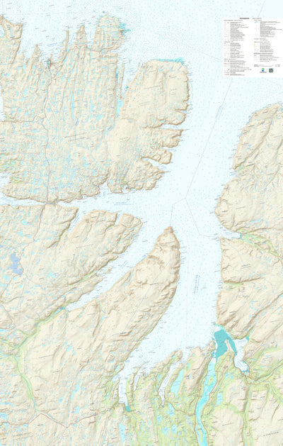 The Norwegian Mapping Authority Municipality of Gamvik digital map