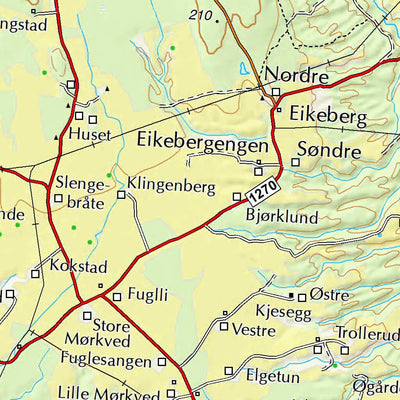 The Norwegian Mapping Authority Municipality of Indre Østfold digital map