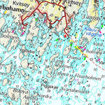 The Norwegian Mapping Authority Municipality of Kvitsøy digital map