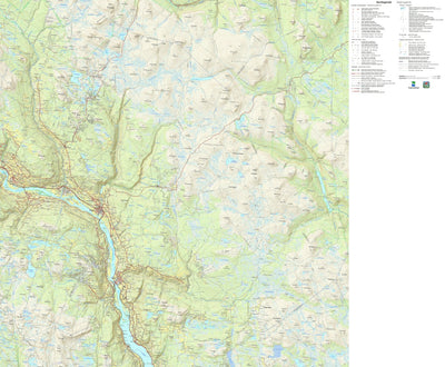The Norwegian Mapping Authority Municipality of Ringebu digital map
