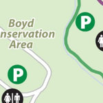 The Regional Municipality of York Boyd Conservation Area digital map