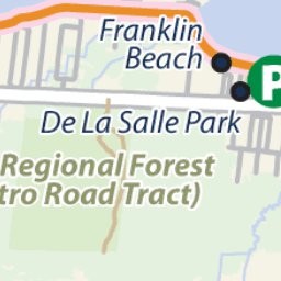 The Regional Municipality of York Lake Simcoe Trail digital map