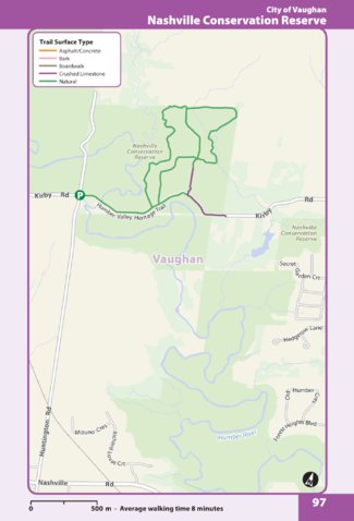 The Regional Municipality of York Nashville Conservation Reserve digital map