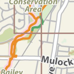 The Regional Municipality of York Newmarket Trails Overview Map digital map