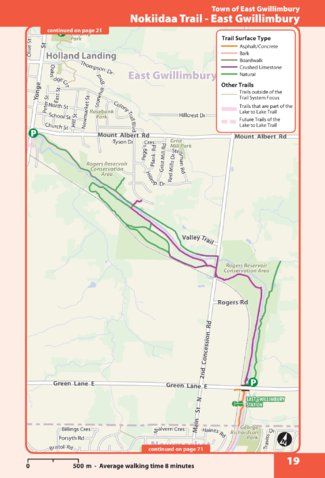 The Regional Municipality of York Nokiidaa Trail East Gwillimbury digital map
