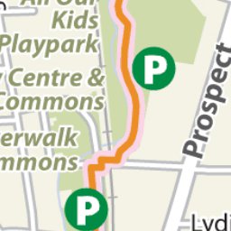 The Regional Municipality of York Nokiidaa Trail Newmarket North digital map