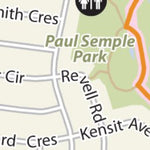 The Regional Municipality of York Nokiidaa Trail Newmarket South digital map