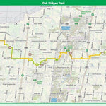 The Regional Municipality of York Oak Ridges Moraine Trail digital map