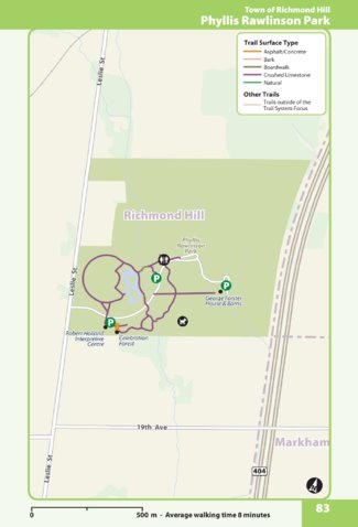 The Regional Municipality of York Phyllis Rawlinson Park digital map
