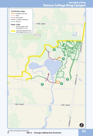 Seneca Mit Program Map Seneca College King Campus Map by The Regional Municipality of York ...