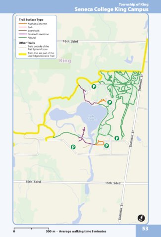 The Regional Municipality of York Seneca College King Campus digital map