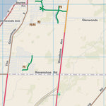The Regional Municipality of York York Region Cycling Map (North) digital map