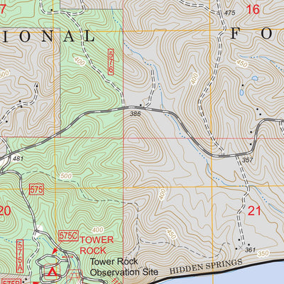 The Shawnee Associate Cave-in-Rock digital map
