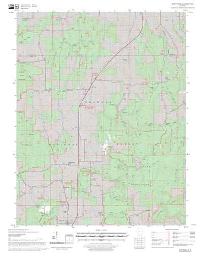 The Shawnee Associate Eddyville digital map
