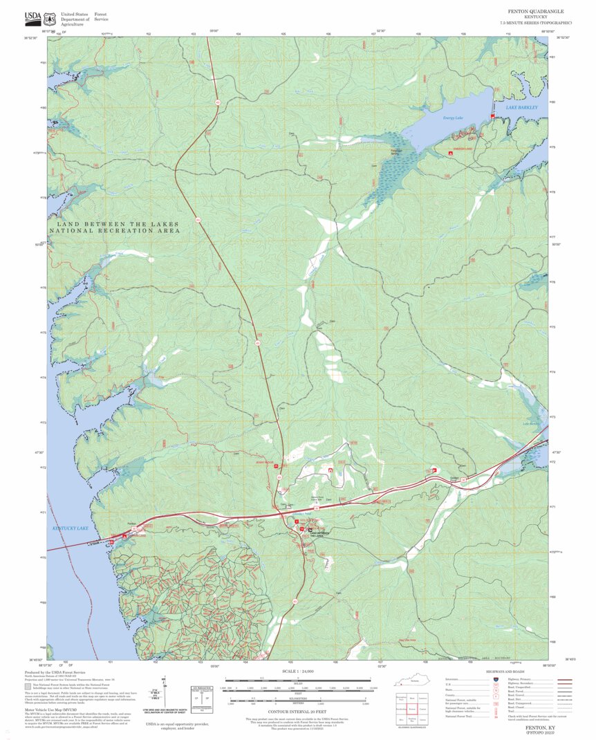 Fenton Map by The Shawnee Associate | Avenza Maps