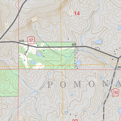 The Shawnee Associate Makanda digital map