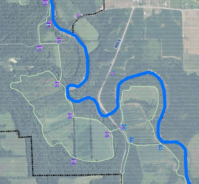 The Shawnee Associate Middle Fork Equestrian Trails digital map