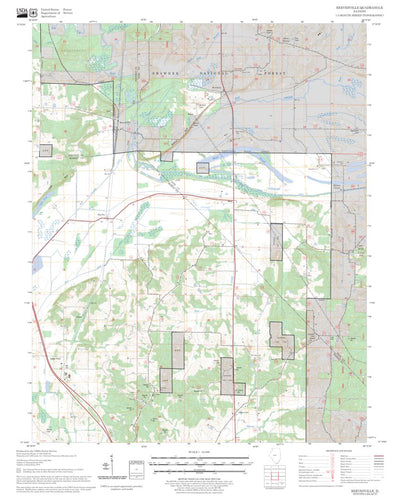 The Shawnee Associate Reeseville digital map