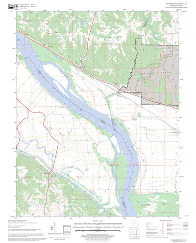 The Shawnee Associate Rockwood digital map