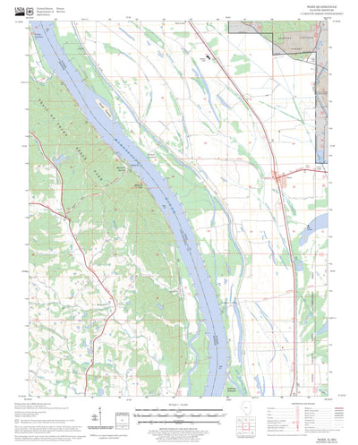 The Shawnee Associate SNF - Ware digital map