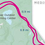 Three Rivers Park District Baker Park Reserve Winter digital map