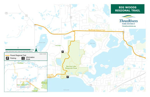 Three Rivers Park District Big Woods Regional Trail 4 digital map