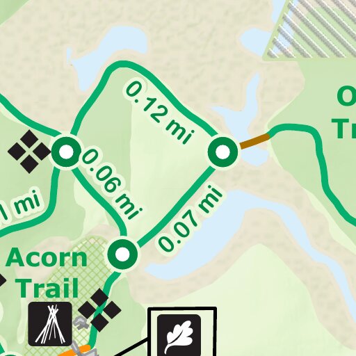Carver Park Reserve Lowry Nature Center Summer Map by Three Rivers Park ...