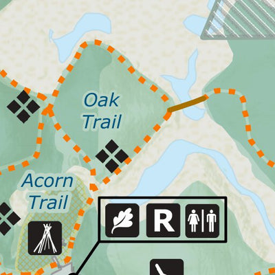 3 Rivers Logging Maps Carver Park Reserve Lowry Nature Center Winter Map by Three Rivers Park ...