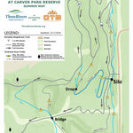 Three Rivers Park District Carver Park Reserve Singletrack Trail Advanced digital map