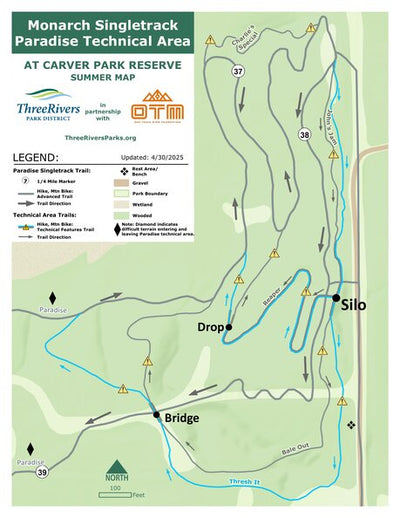 Carver Park Reserve Singletrack Trail Advanced Preview 1