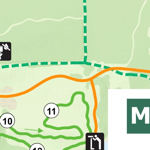 Carver Park Reserve Singletrack Trail Summer Map by Three Rivers Park ...