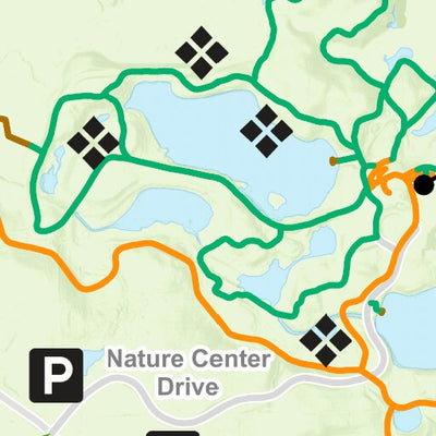 Three Rivers Park District Carver Park Reserve Summer digital map