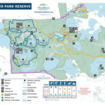Three Rivers Park District Carver Park Reserve Winter digital map