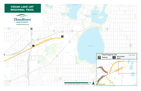 Three Rivers Park District Cedar Lake LRT Regional Trail 2 digital map