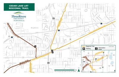 Three Rivers Park District Cedar Lake LRT Regional Trail bundle