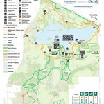 Three Rivers Park District Cleary Lake Regional Park Summer digital map