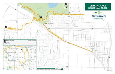 Three Rivers Park District Crystal Lake Regional Trail bundle