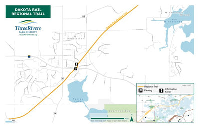 Three Rivers Park District Dakota Rail Regional Trail bundle