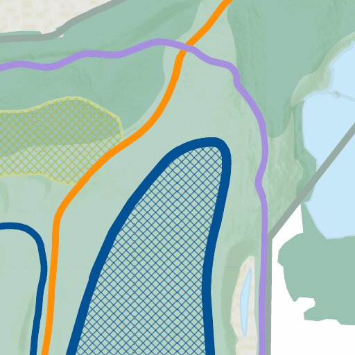 Eagle Lake Regional Park Winter Map by Three Rivers Park District ...