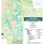 Elm Creek Park Reserve Singletrack Trail Preview 1