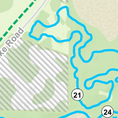 Elm Creek Park Reserve Singletrack Trail Preview 3