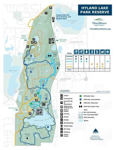 Hyland Hills Ski Area  Three Rivers Park District