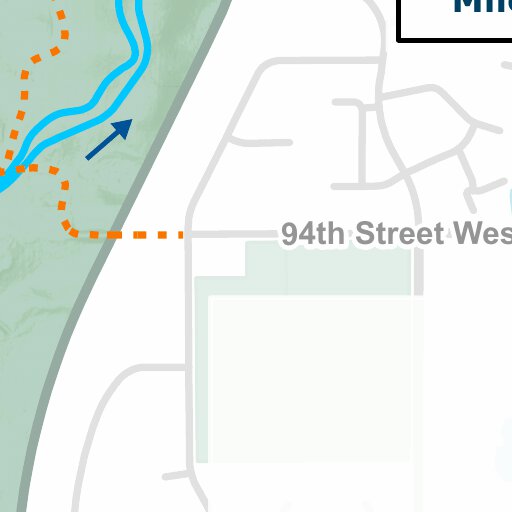 Hyland Lake Park Reserve Winter Map by Three Rivers Park District ...